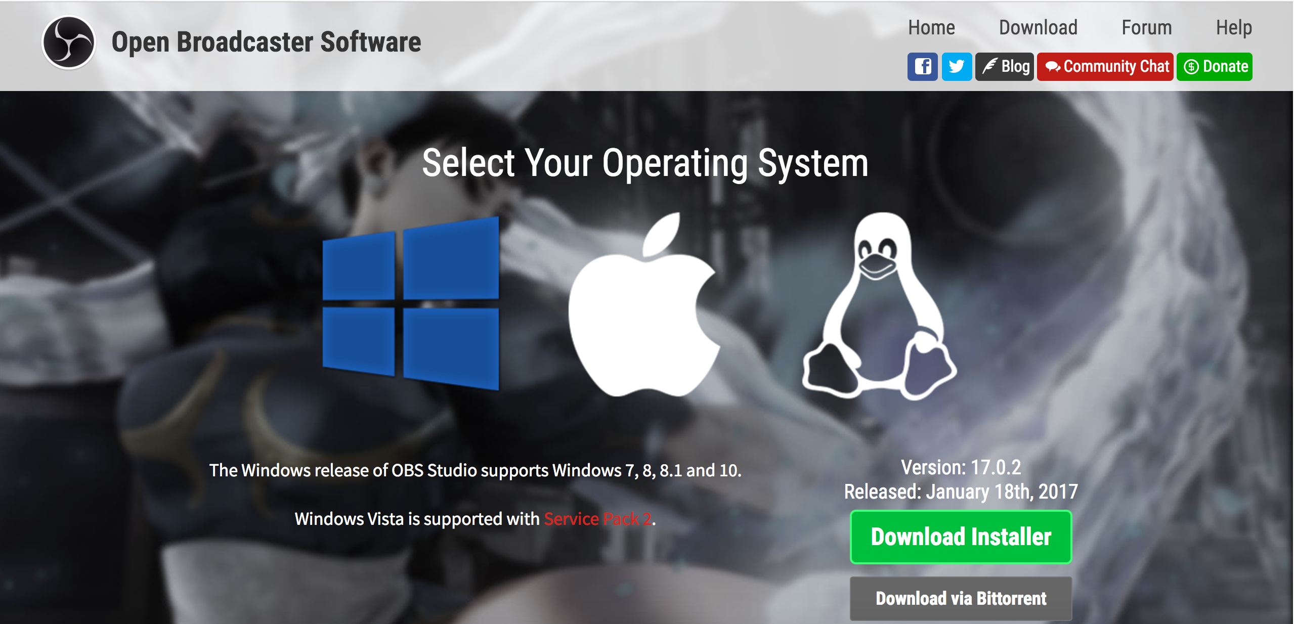 Windows Studio installer 2017 download. Select your os. Значок приложения орреn Broadcaster software. Lut для OBS. Obs full